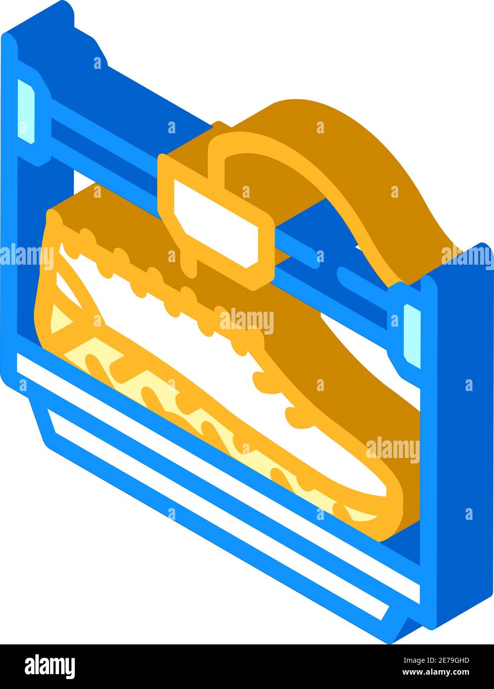 shoes 3d printing isometric icon vector illustration Stock Vector Image ...