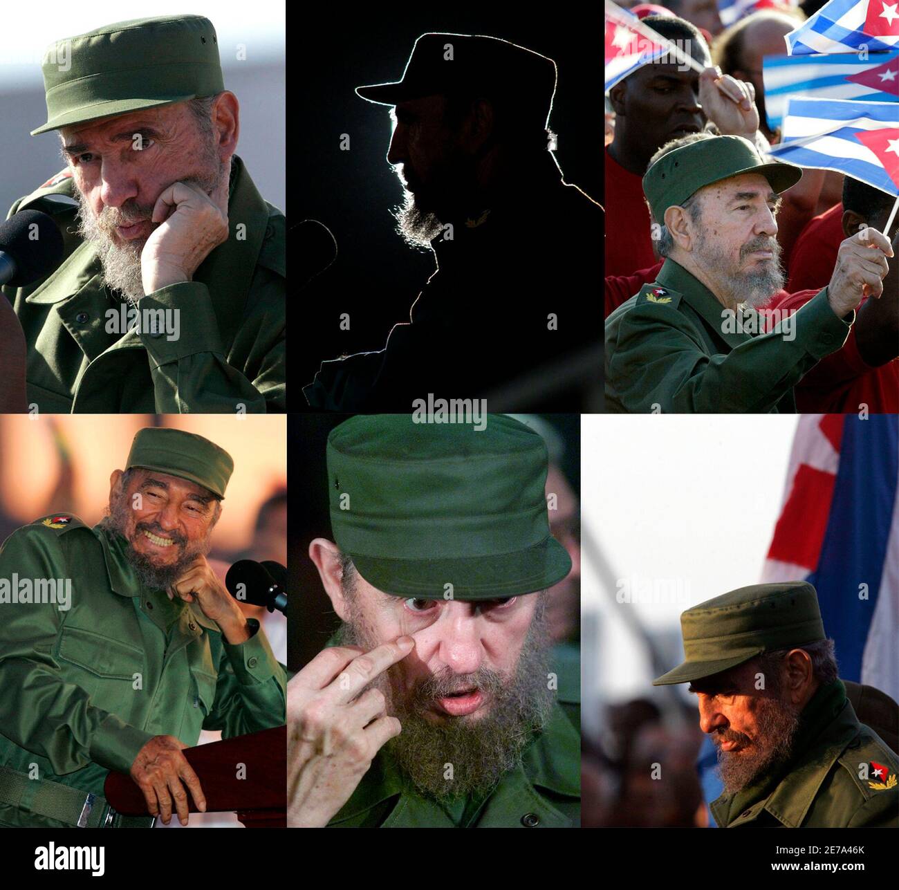 Fidel castro cap hi-res stock 