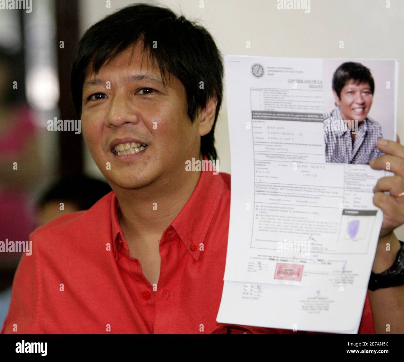 Bongbong Marcos High Resolution Stock Photography And Images Alamy