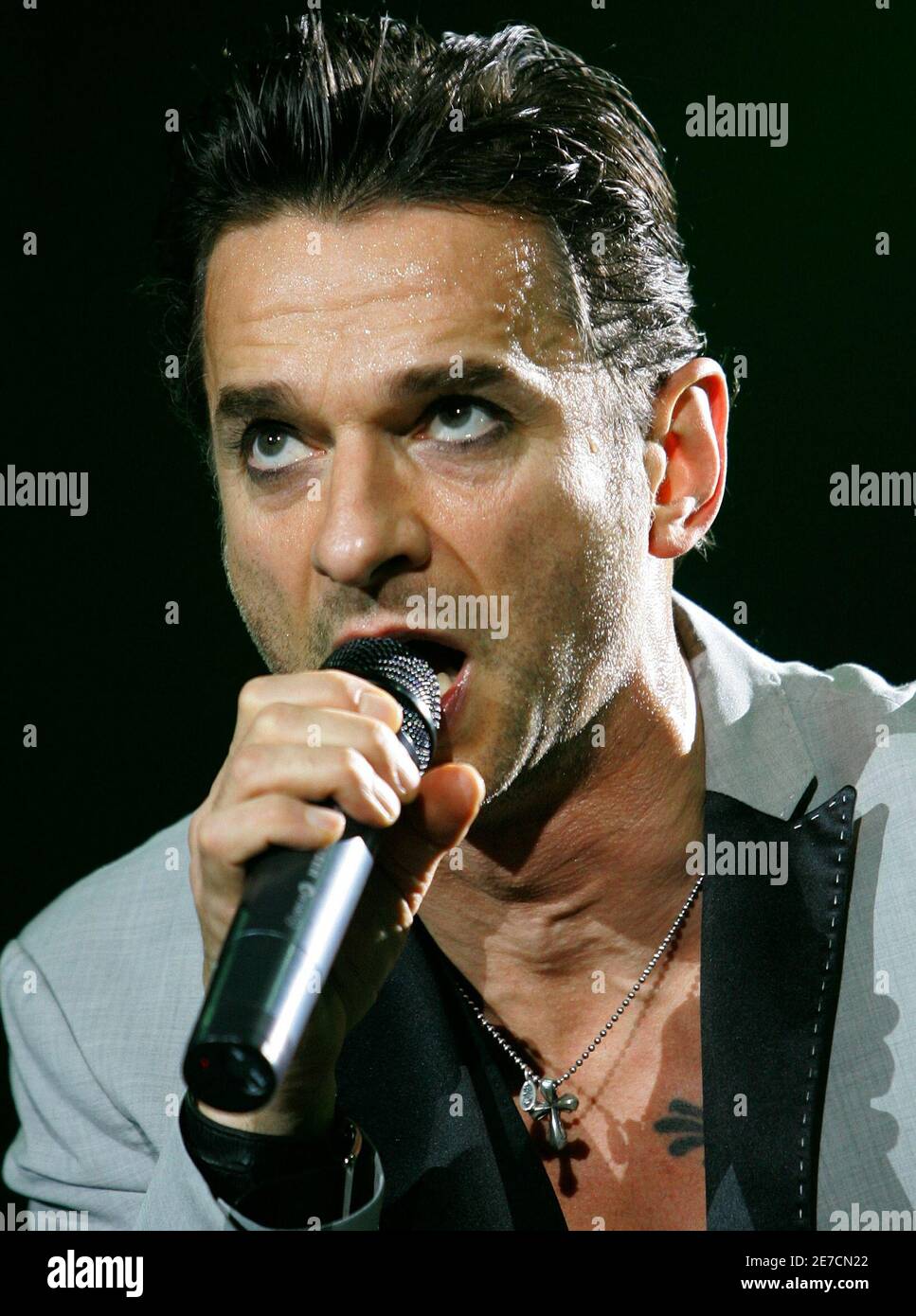 Gahan Depeche mode in concert hi-res stock photography and images - Alamy