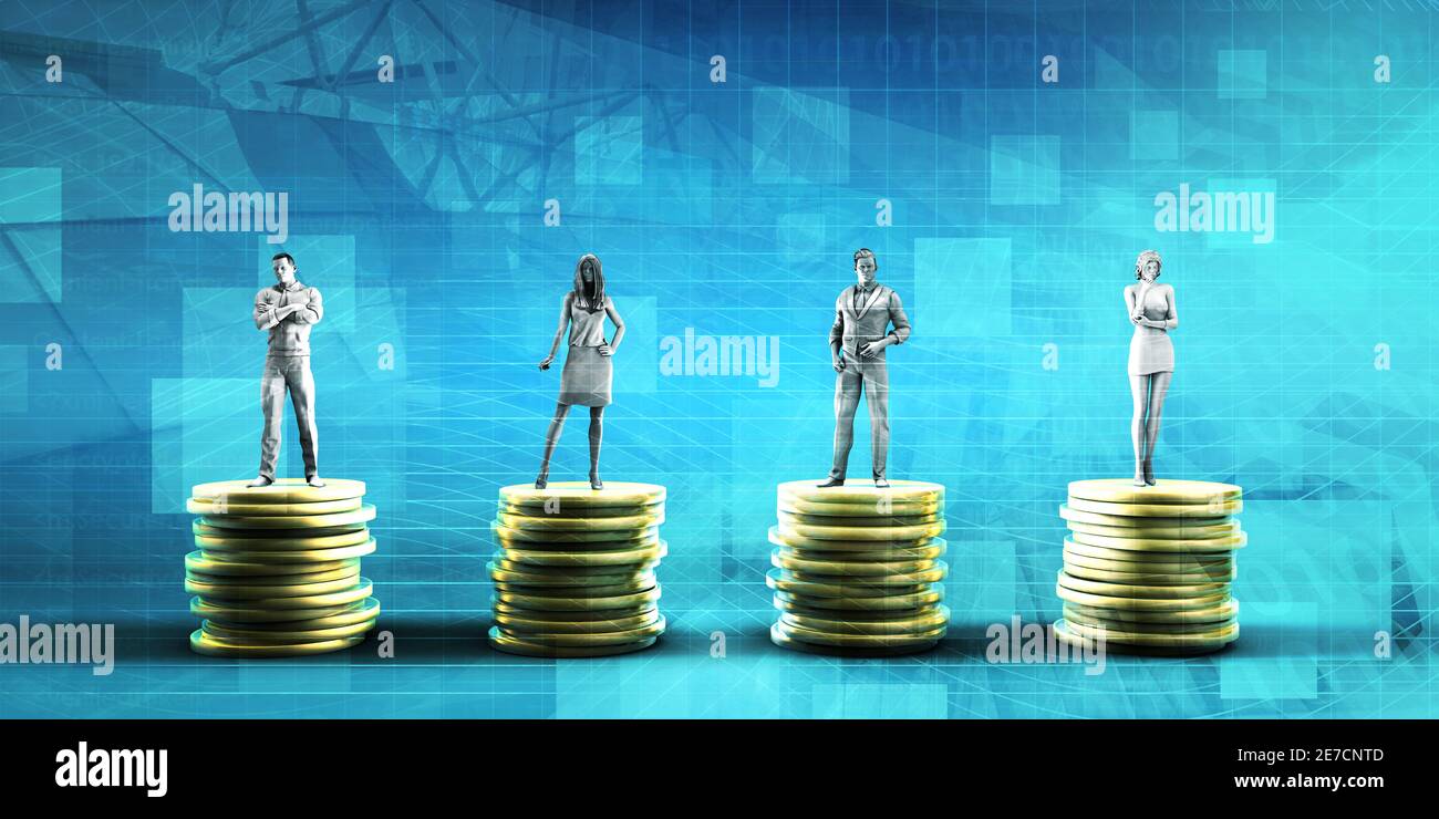 Employee Compensation Report and Salary Review Stock Photo Alamy