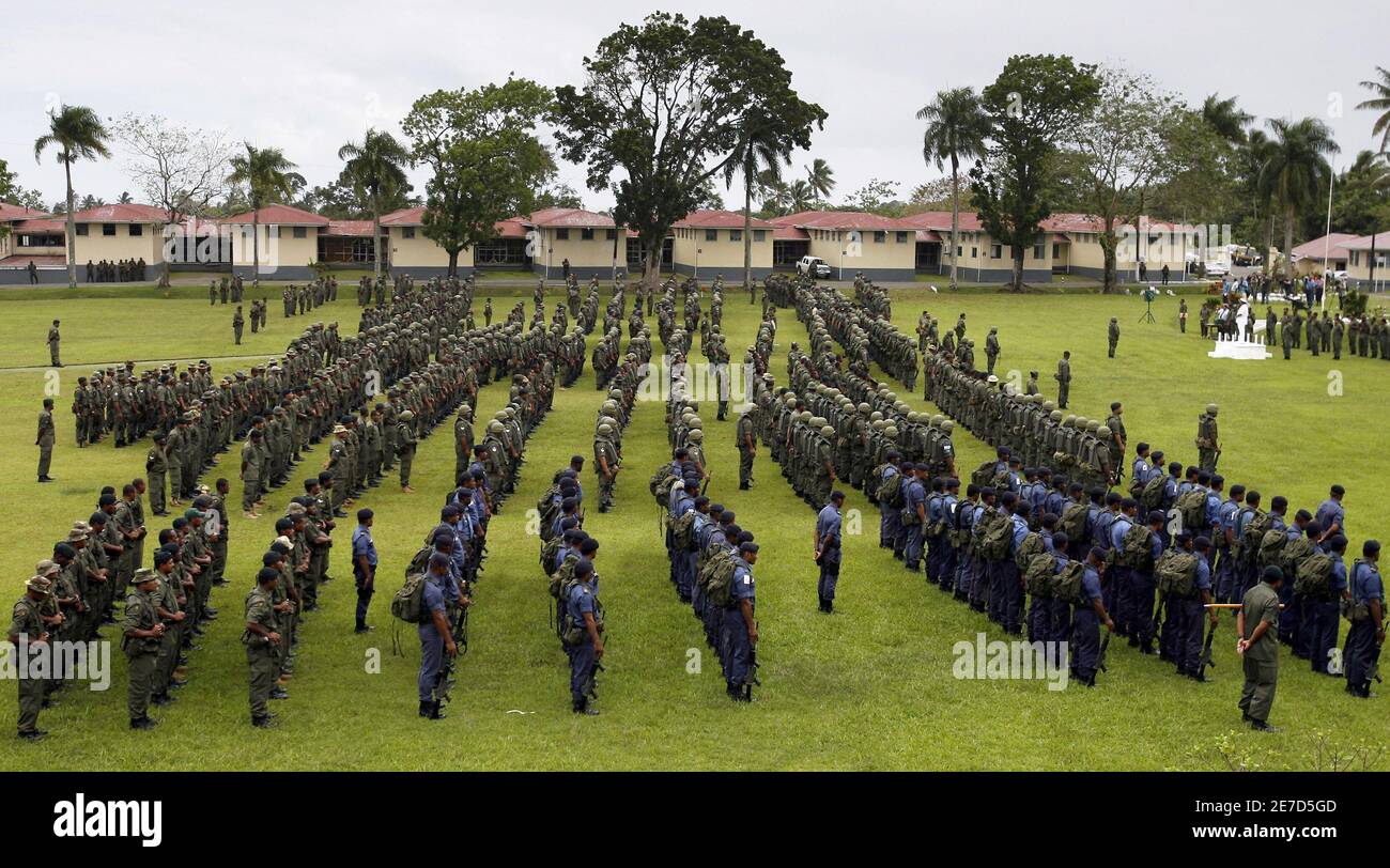 At their base in the queen elizabeth barracks hi-res stock photography ...