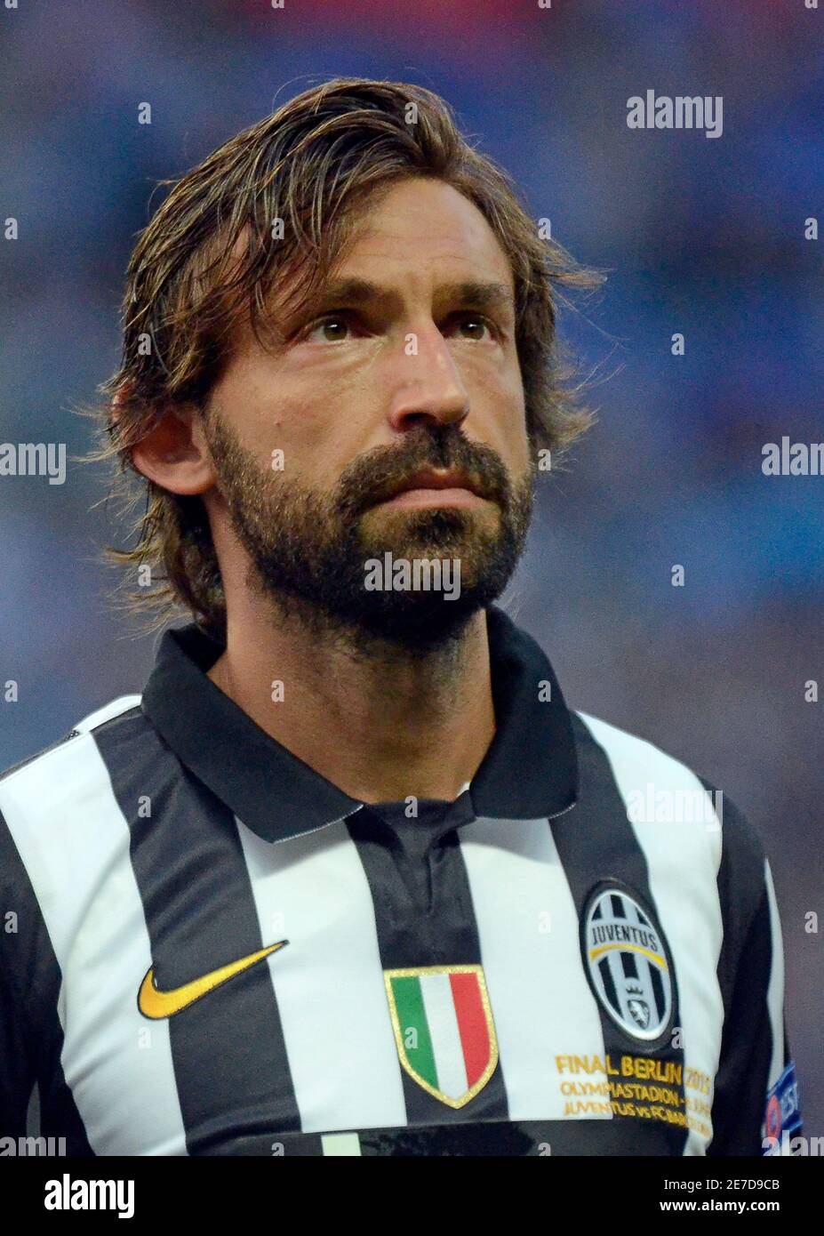 BERLIN, GERMANY - JUNE 6, 2015: Andrea Pirlo pictured during