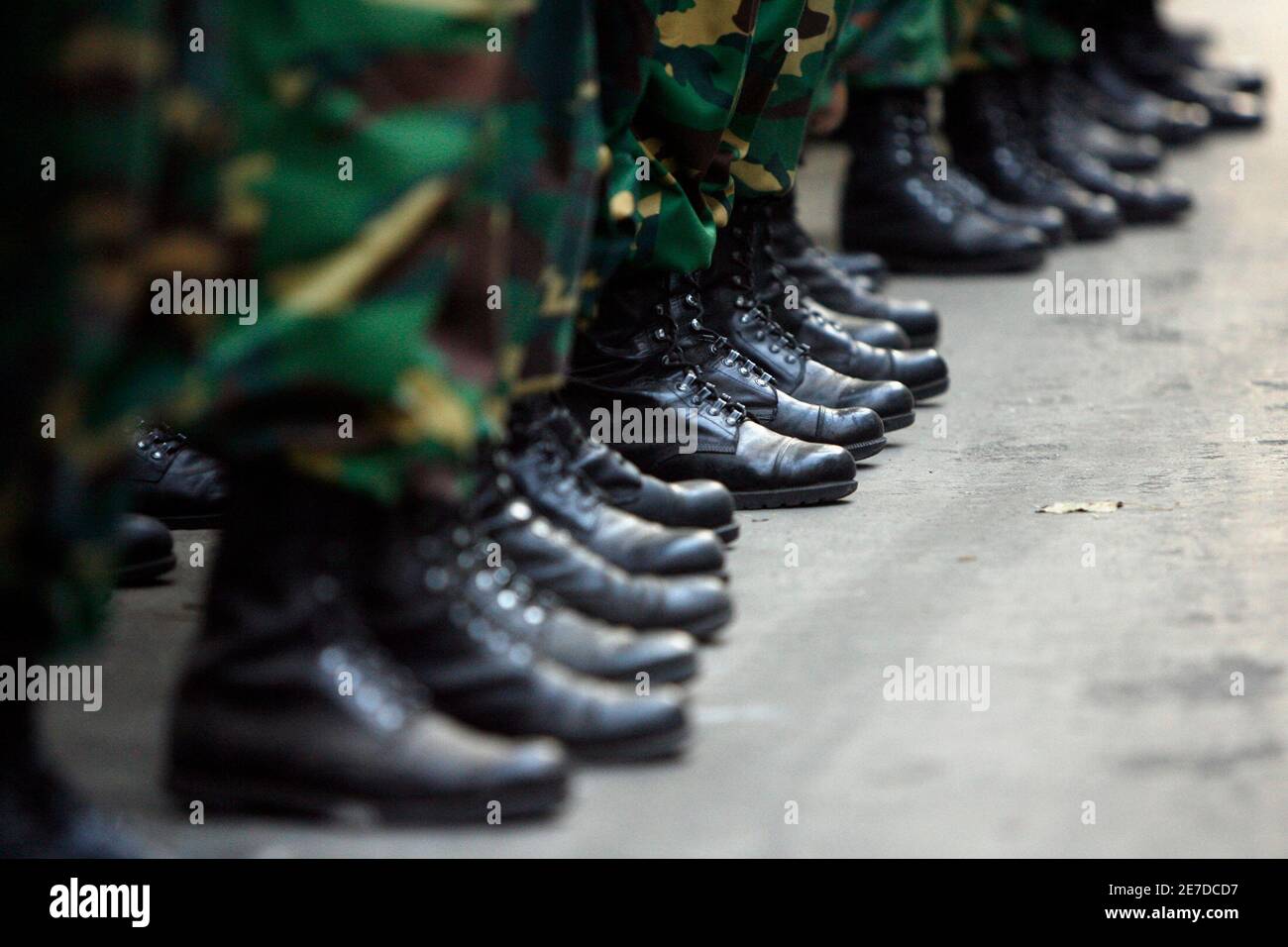 paramilitary boots