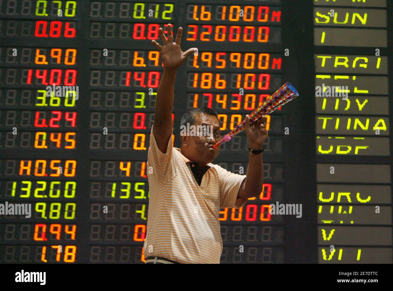 Christmas Pse 2022 A Trader Celebrates As He Walks Past The Electronic Board Inside The  Philippine Stock Exchange (Pse) In Manila On Christmas Eve December 24,  2008. The Country's Main Stock Index Closed Higher At