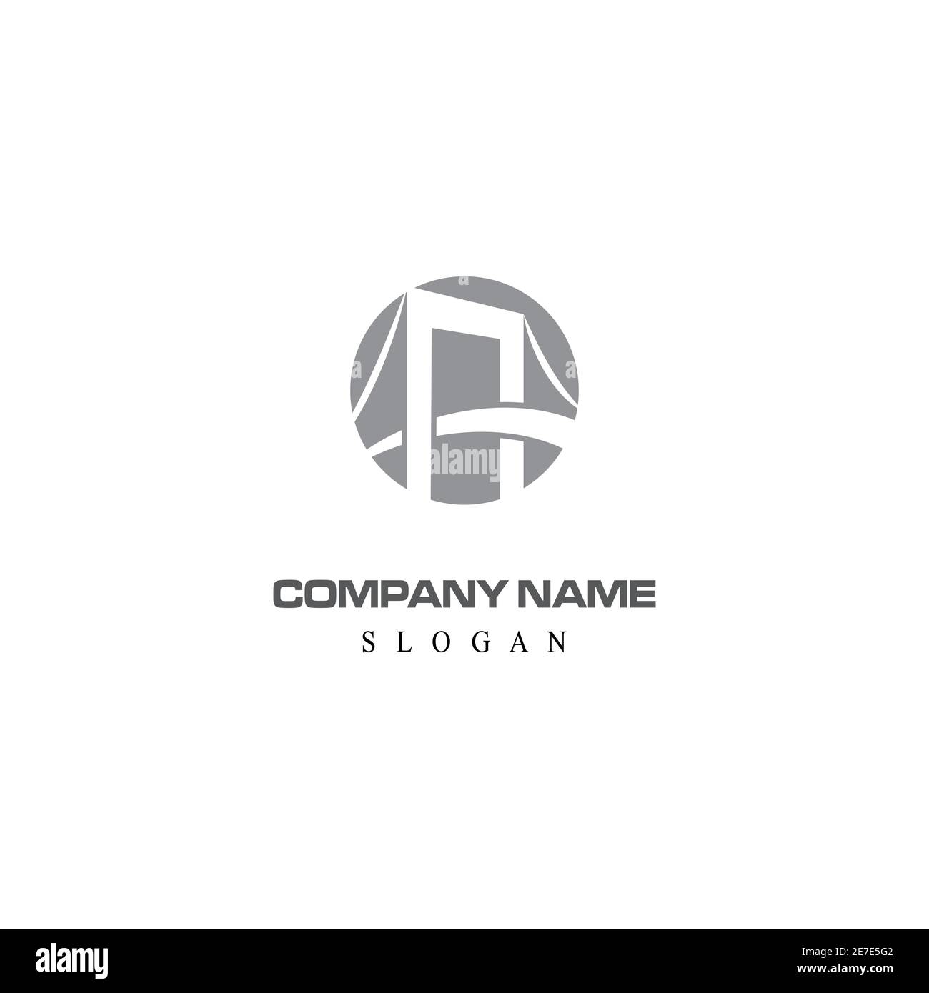 Bridge Logo Template vector icon illustration design Stock Vector