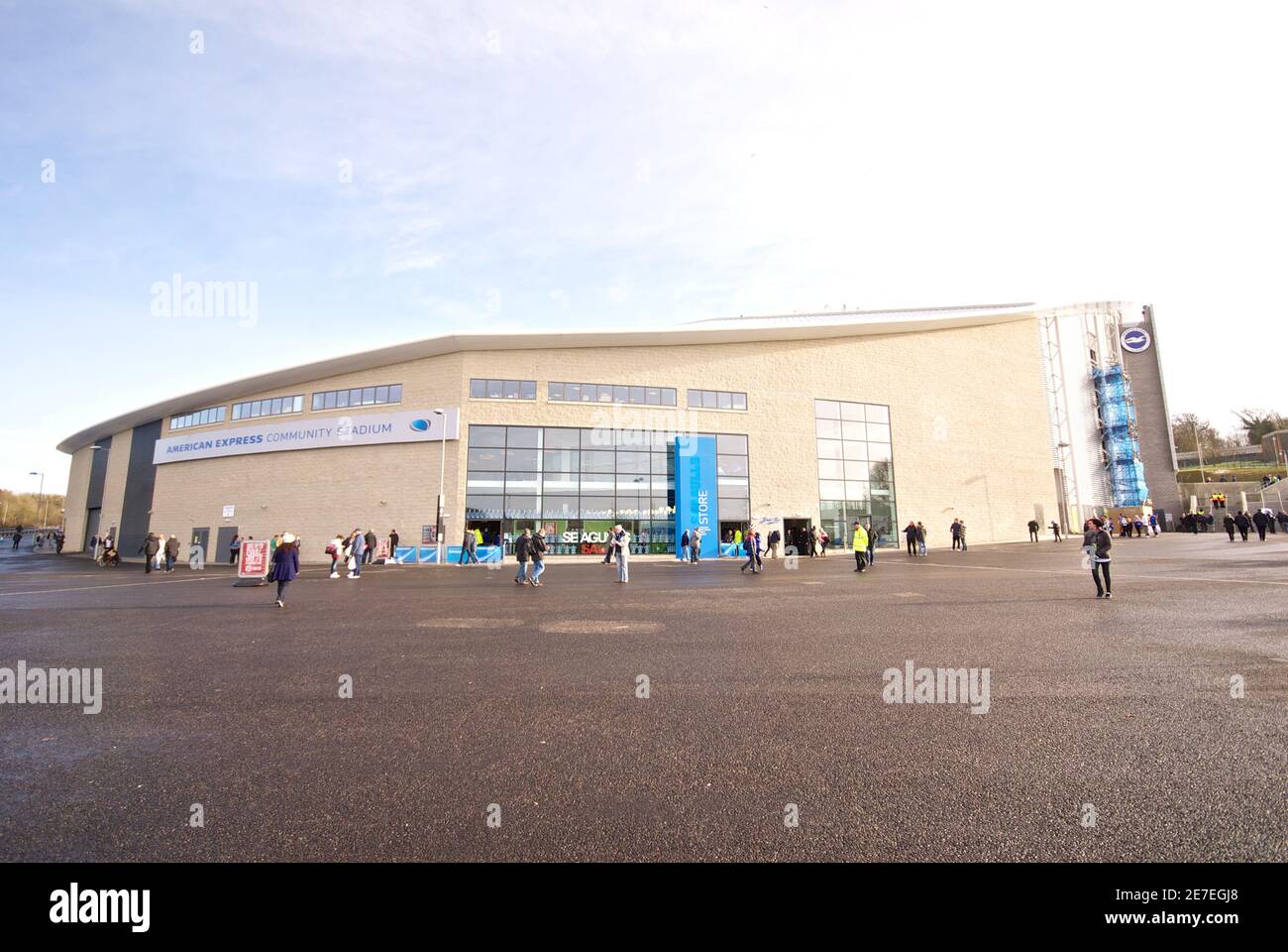 Amex Stadium in Brighton Stock Photo