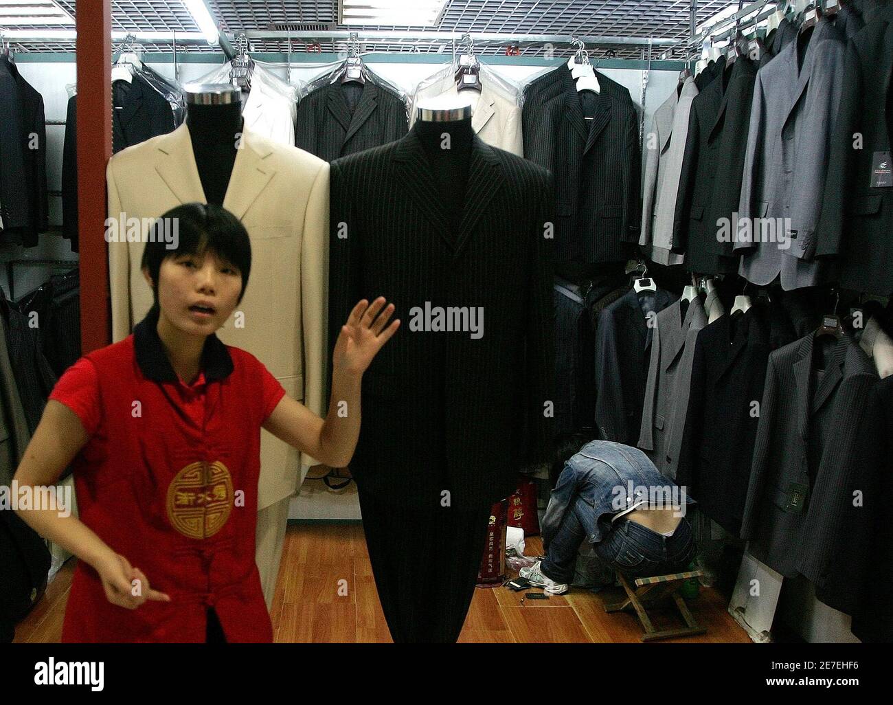 Name brand clothing hi-res stock 