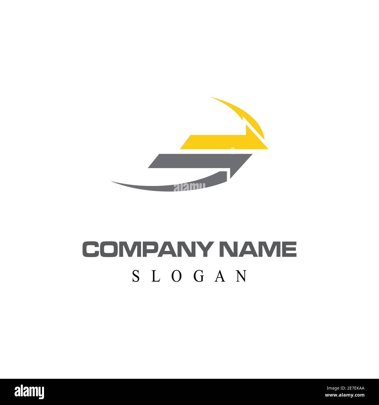 Arrow vector illustration icon Logo Template design Stock Vector