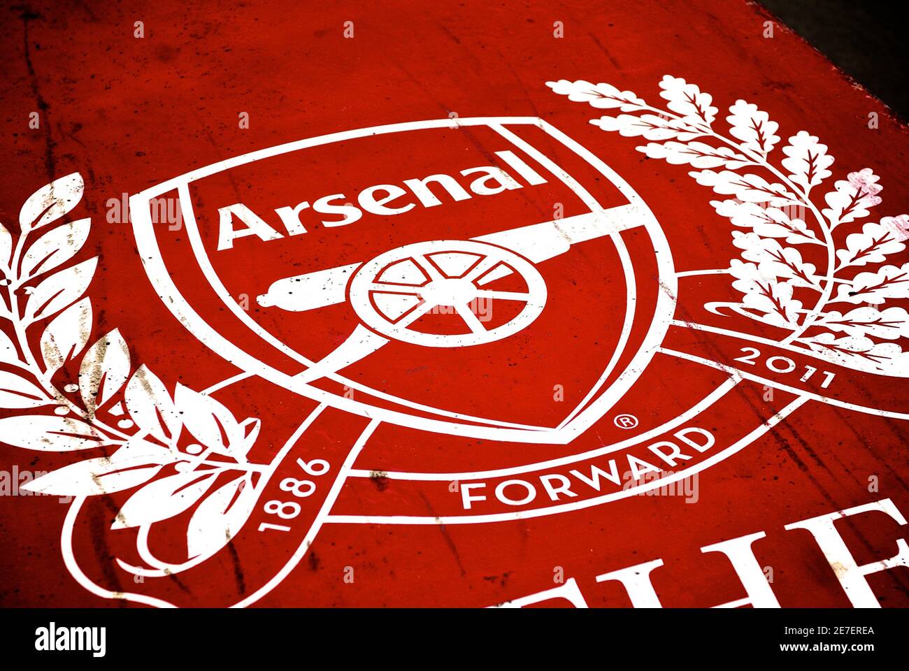 The Arsenal badge Stock Photo