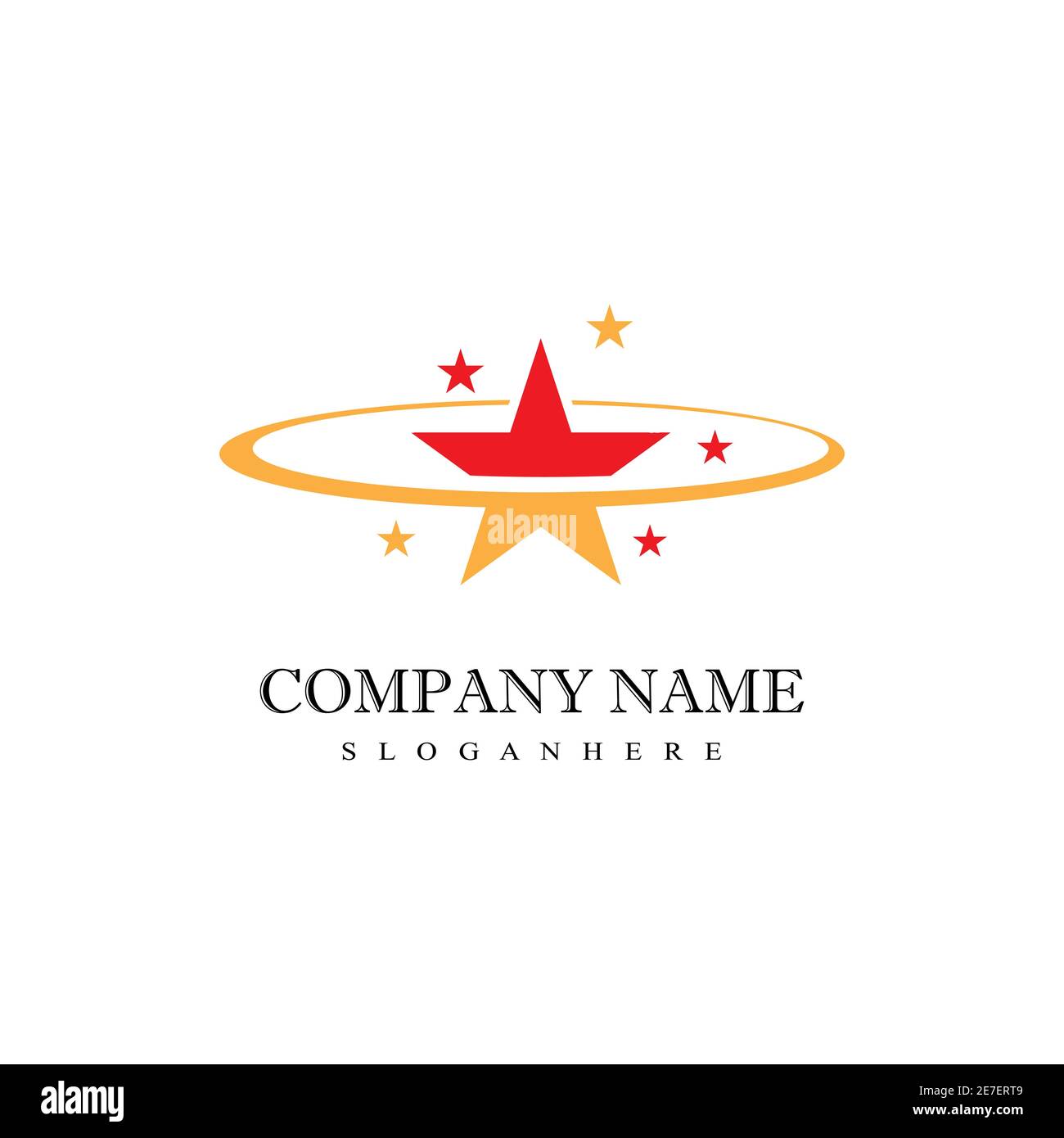 Star icon Template vector illustration design Stock Vector