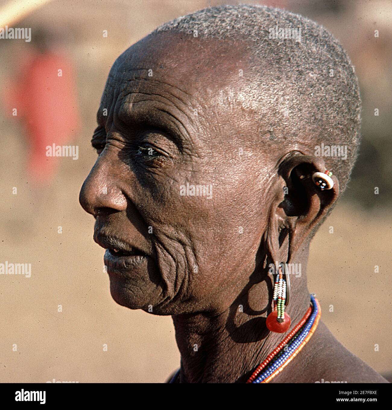 Maasai tribe Kenya Stock Photo