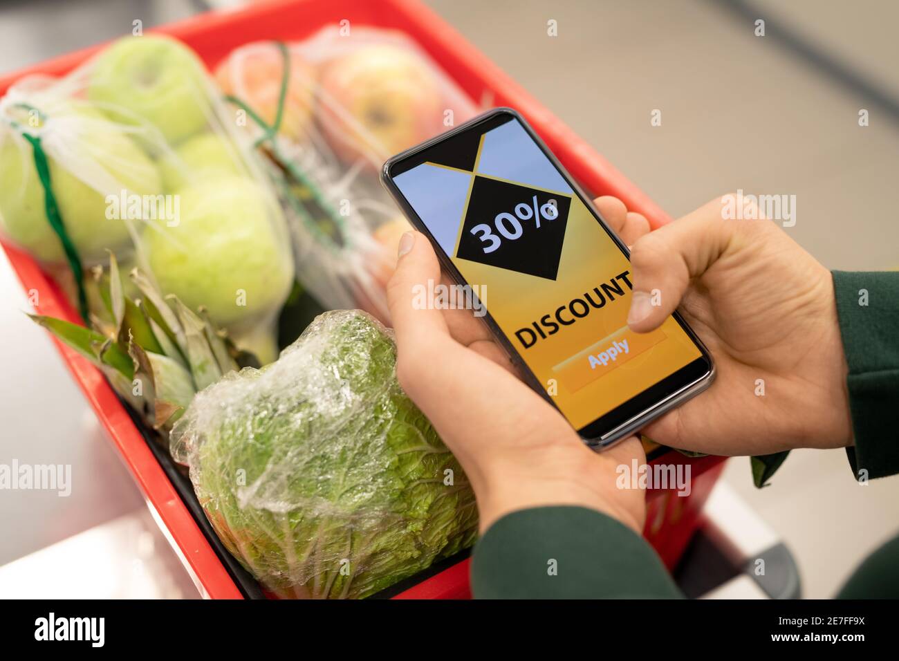 Coupon for fresh produce