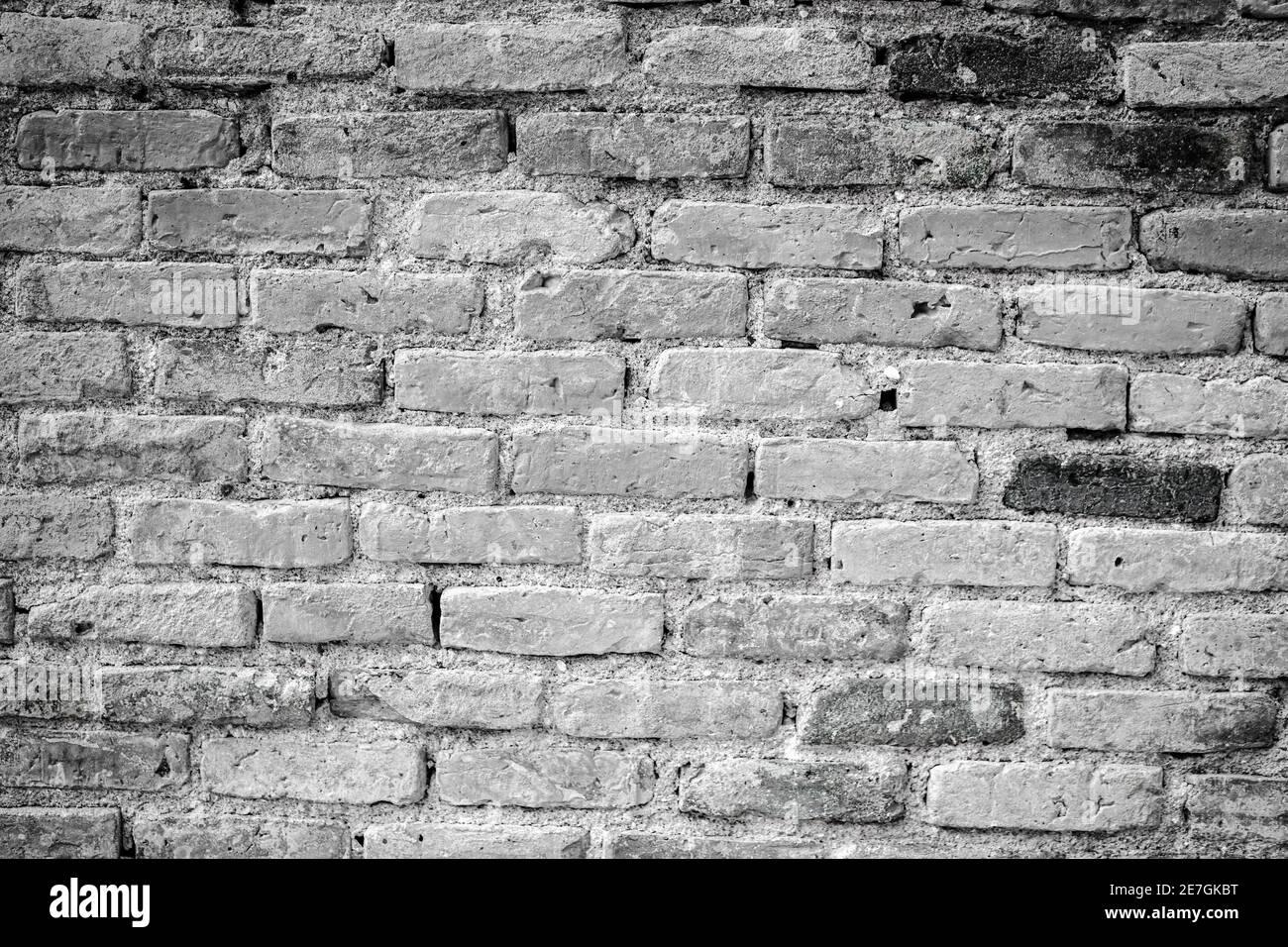 White brick wall texture Background with copy space for text or design ...