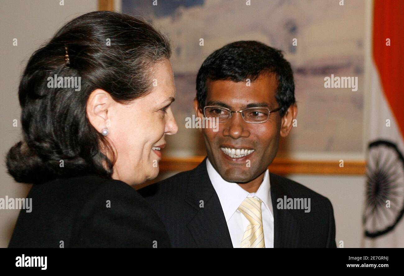 Mohamed nasheed r hi-res stock photography and images - Alamy