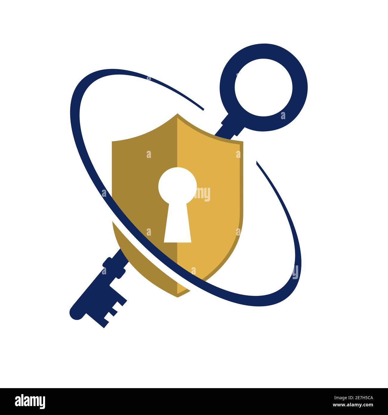 modern creative key keys logo vector locksmith company icon design