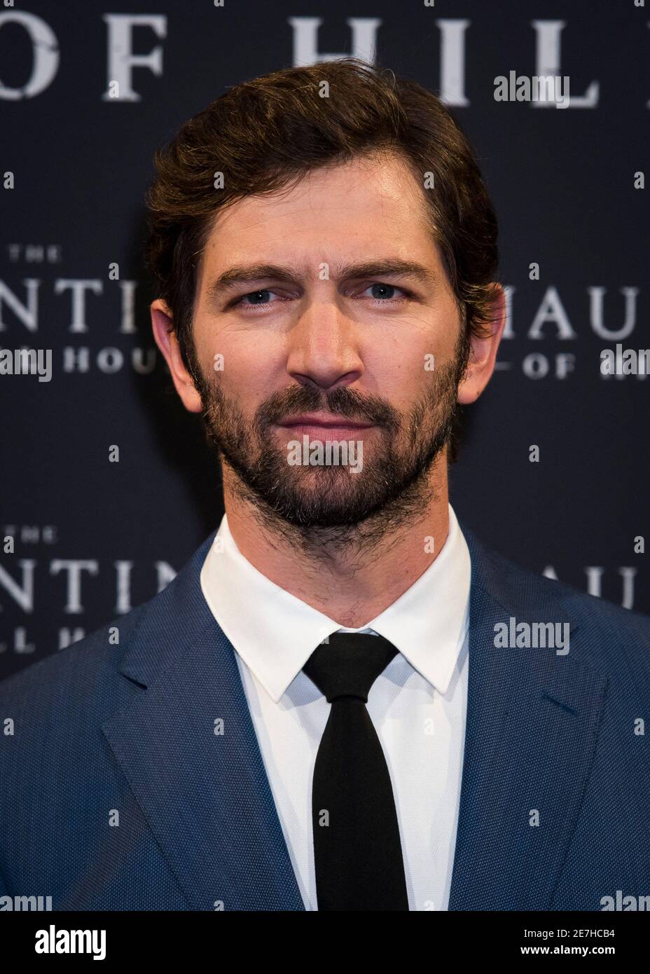 Michiel Huisman attends the special screening of The Haunting of Hill ...