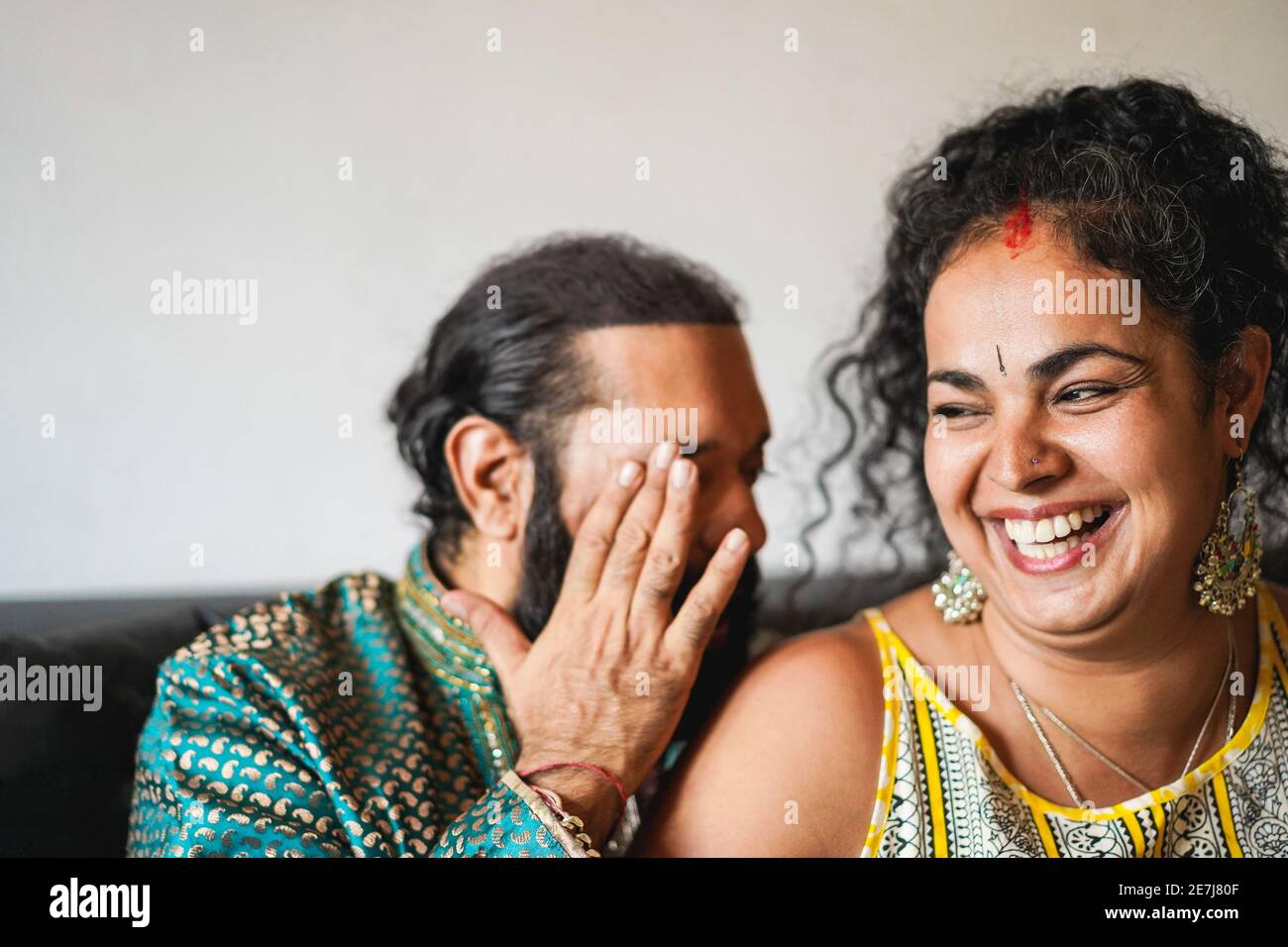 Desi Husband And Wife Having Fun