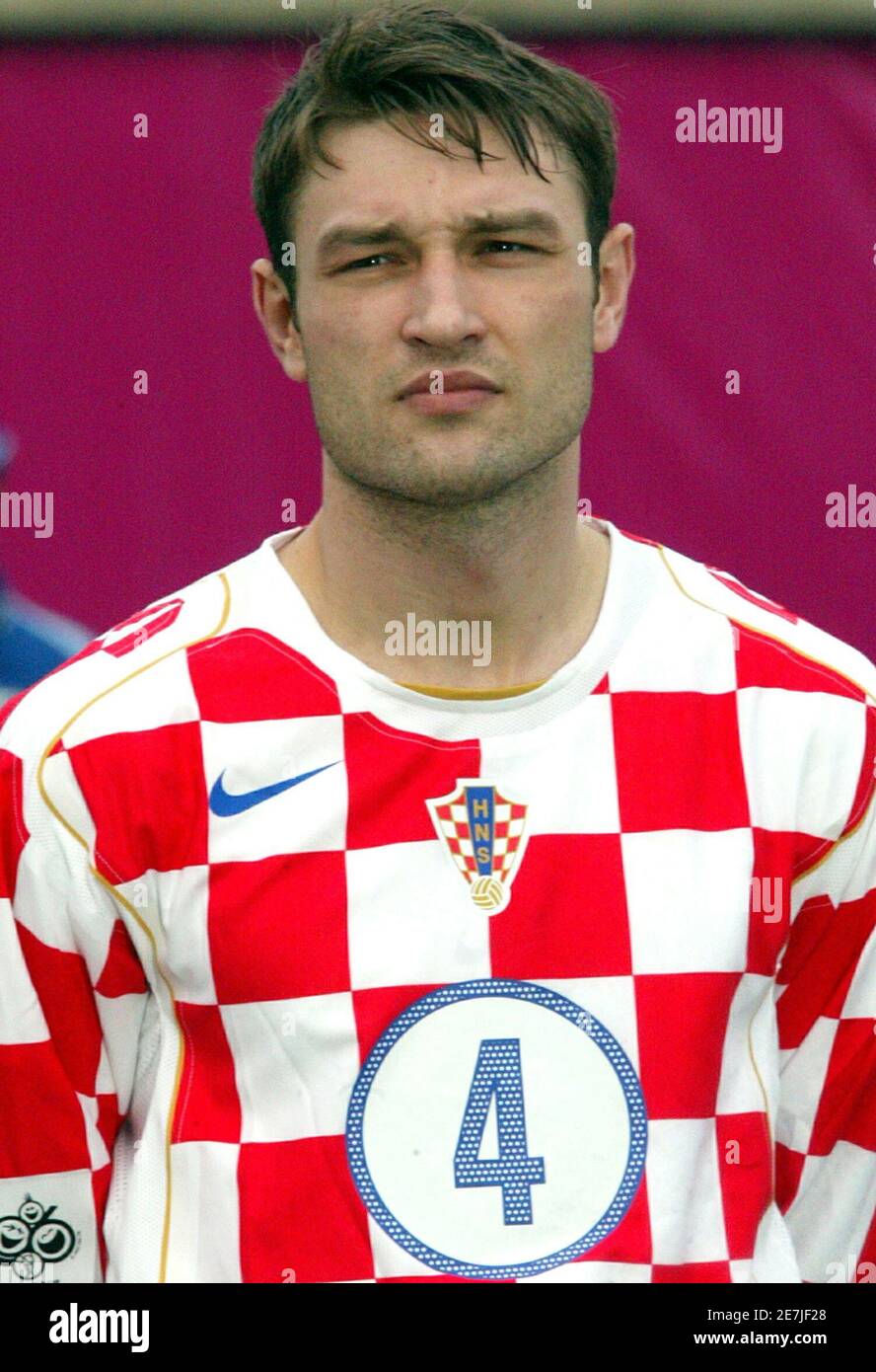 PHOTO TAKEN 17AUG05 - Croatia defender Robert Kovac in Split on August 17,  2005 Stock Photo - Alamy