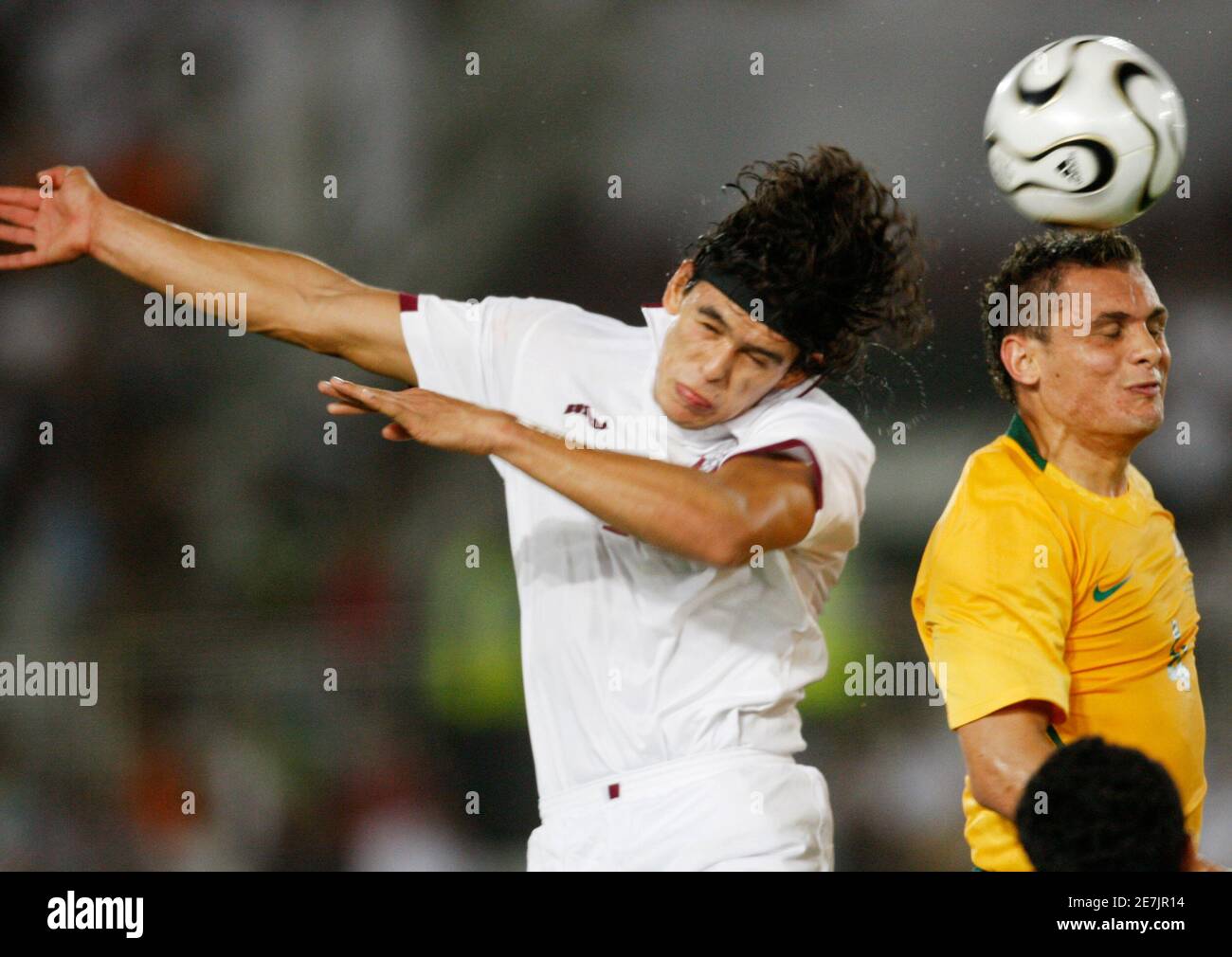 Qatar S Sebastian Soria L Fights For The Ball With Australia S Jade North During Their Fifa World Cup 10 Soccer Qualifying Match In Doha June 14 08 Reuters Fadi Al Assaad Qatar Stock Photo Alamy Qatar S Sebastian Soria L Fights For The Ball With Australia S Jade North During Their Fifa World Cup 10 Soccer Qualifying Match In Doha June 14 08 Reuters Fadi Al Assaad Qatar Stock Photo Alamy