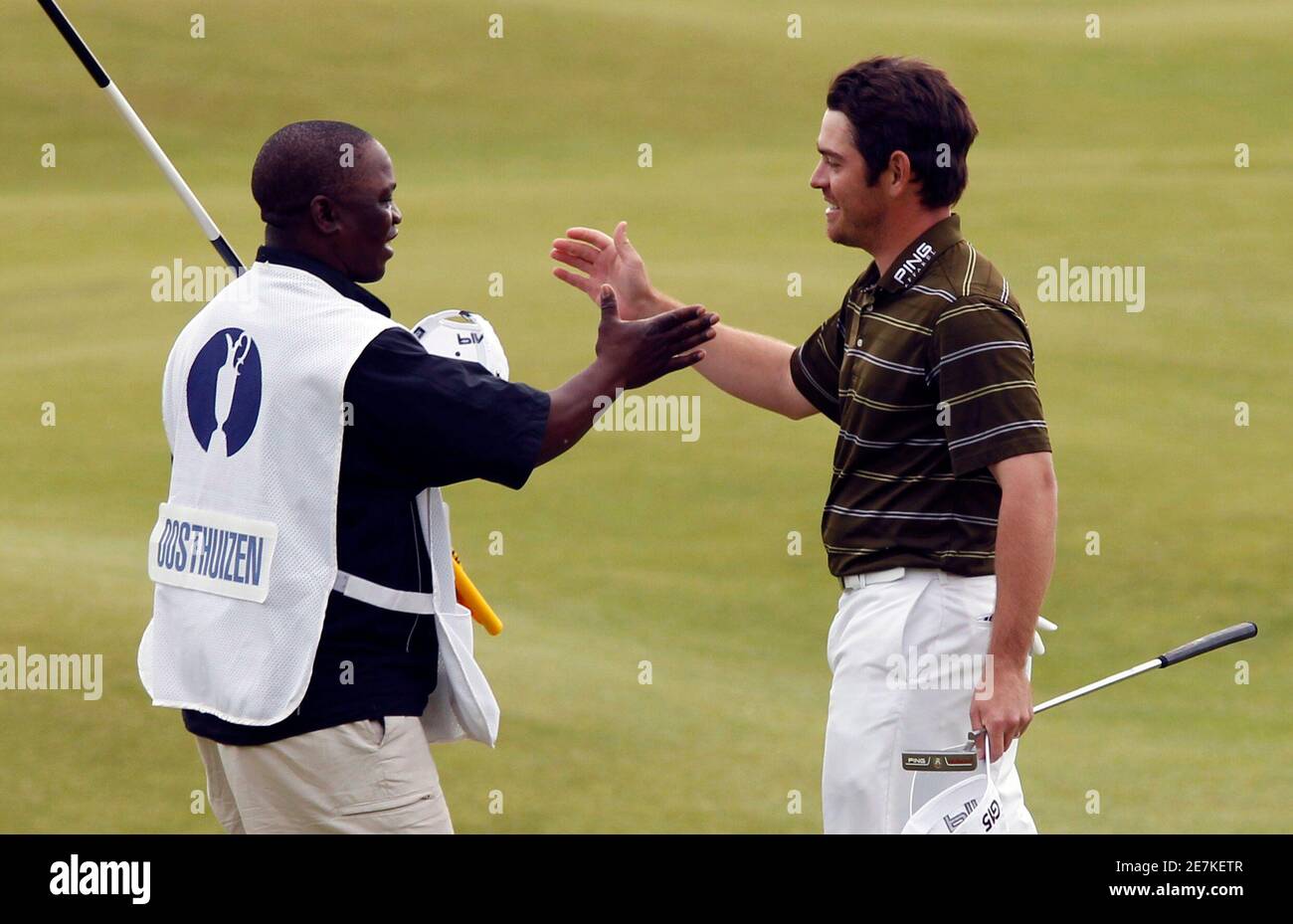 Caddie To Louis Oosthuizen Of South Africa High Resolution Stock Photography And Images Alamy