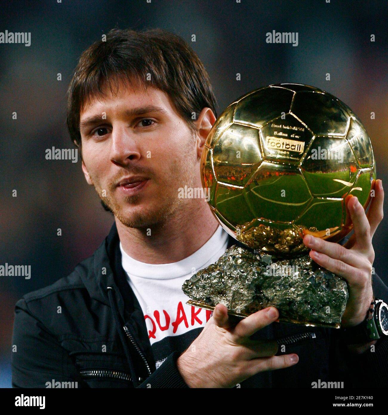 Ballon d'or 2009 messi hi-res stock photography and images - Alamy