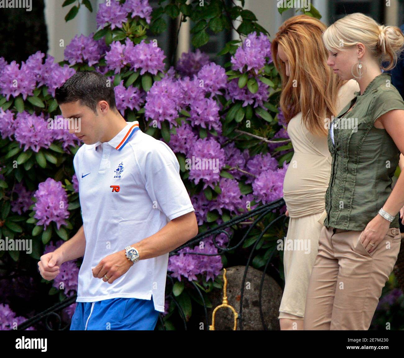 Robin van persie and wife hi-res stock photography and images - Alamy