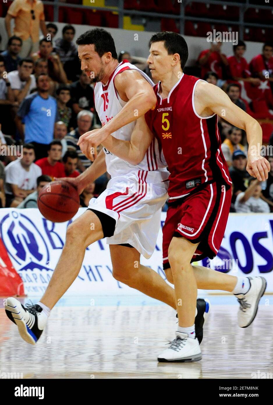 Macedonia basketball game hi-res stock photography and images - Alamy