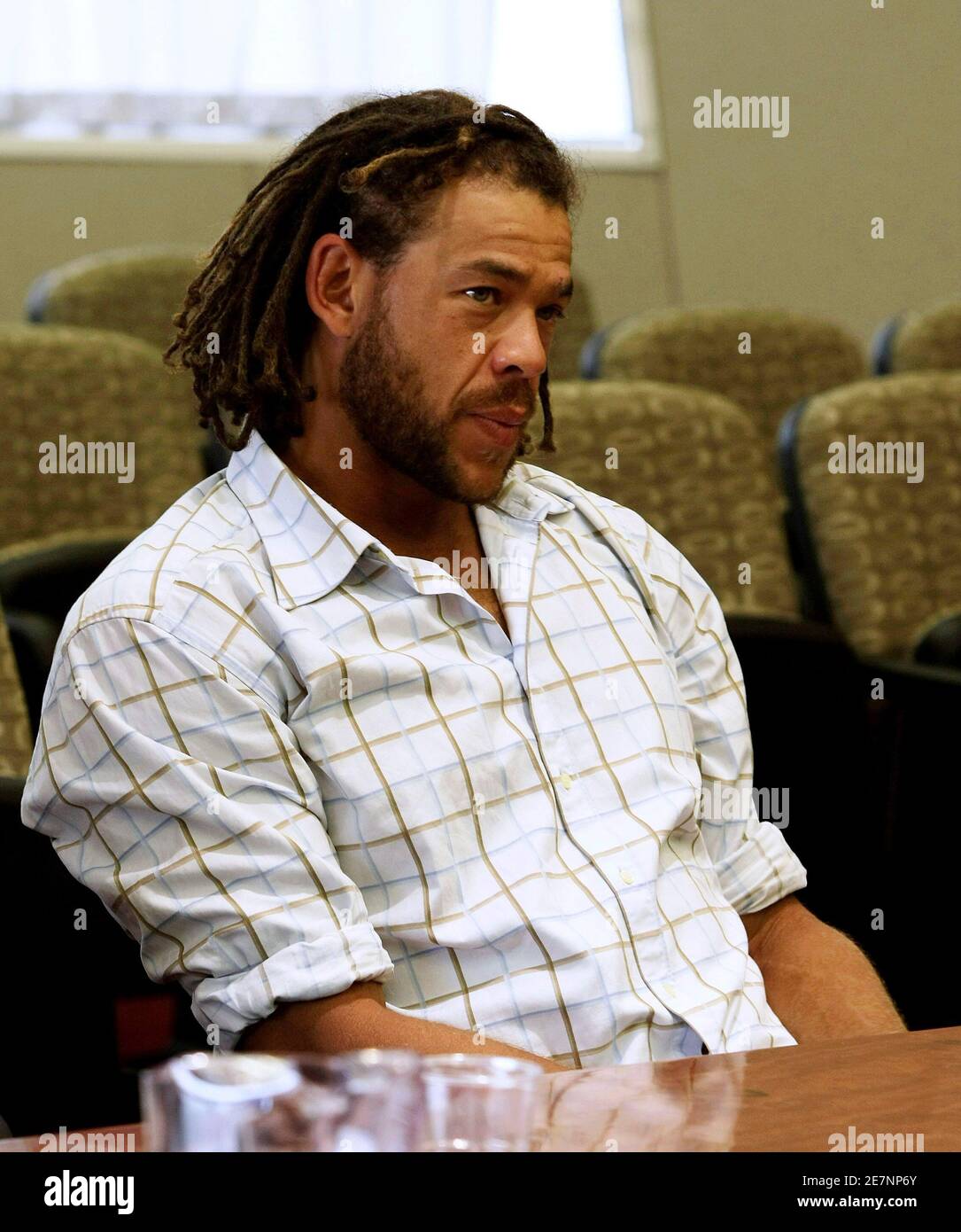 Australia's Andrew Symonds sits before the start of an appeal hearing against a three-match ban imposed on India's Harbhajan Singh by the International Cricket Council (ICC) at the Adelaide Federal Court January Australia's Andrew Symonds sits before the start of an appeal hearing against a three-match ban imposed on India's Harbhajan Singh by the International Cricket Council (ICC) at the Adelaide Federal Court January