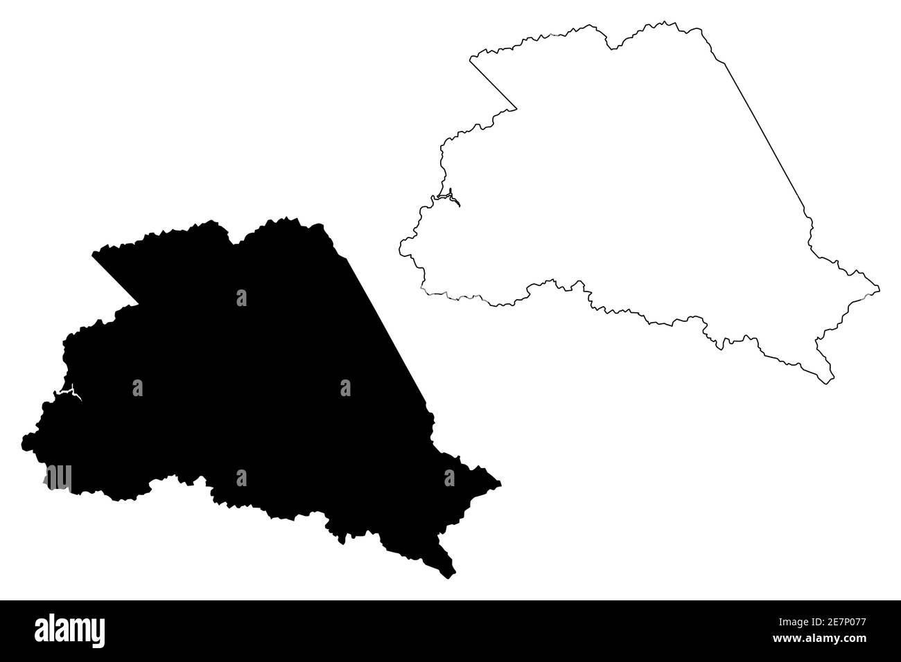 Map of pineville virginia hires stock photography and images Alamy