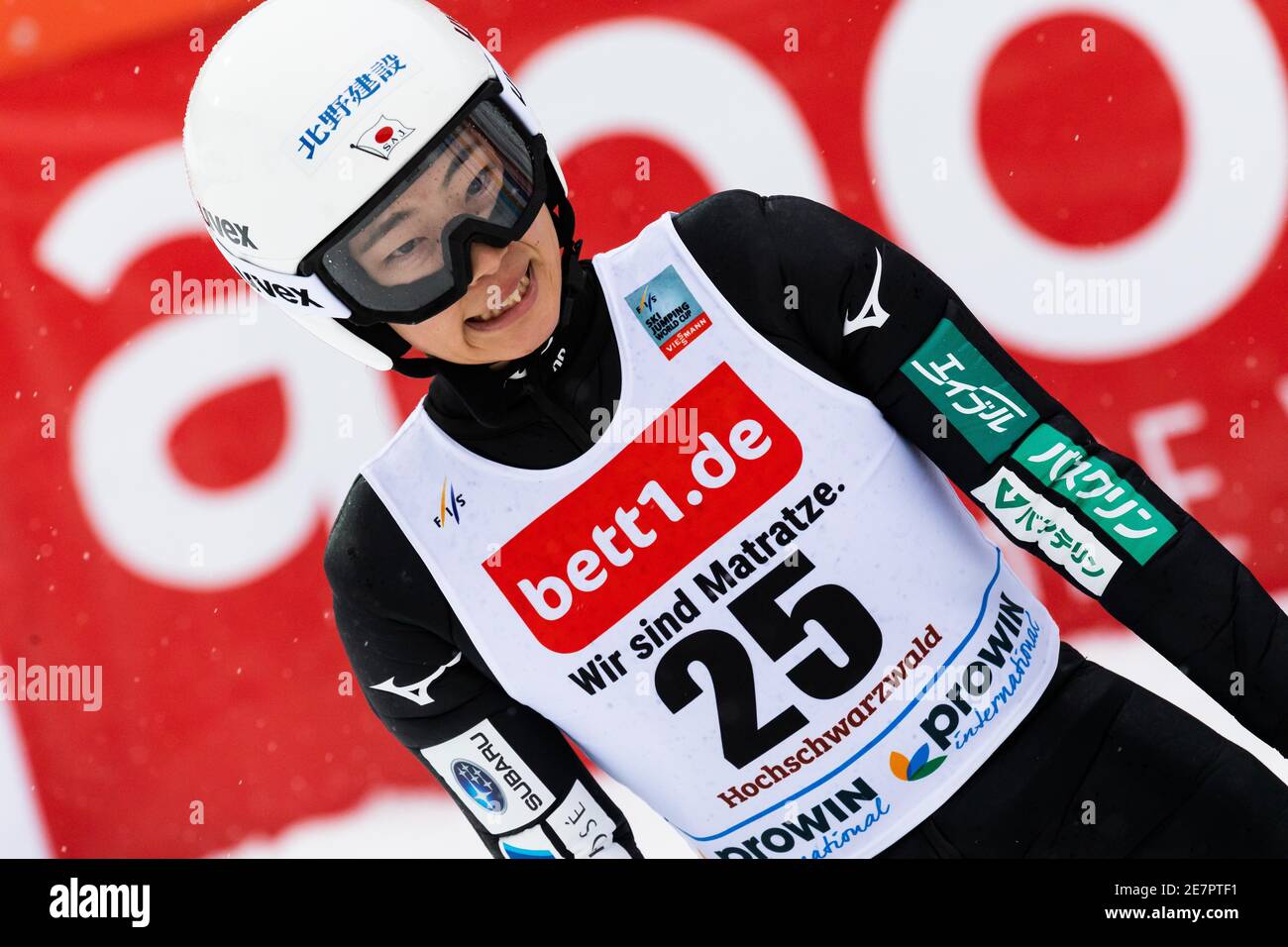 Titisee Neustadt, Germany. 30th Jan, 2021. Nordic skiing/ski jumping: World  Cup, large hill, women, 2nd round: Kaori Iwabuchi from Japan crosses the  run-out zone of the Hochfirstschanze. Credit: Philipp von  Ditfurth/dpa/Alamy Live