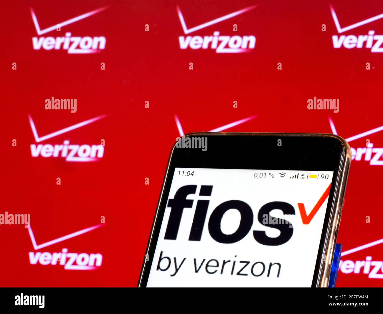 Verizon fios hi-res stock photography and images - Alamy