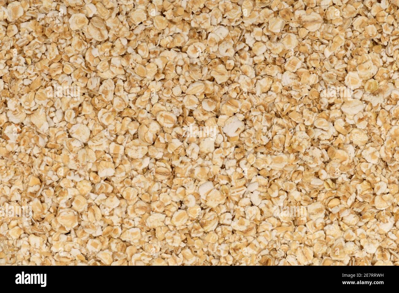 Close up of milled porridge oats Stock Photo