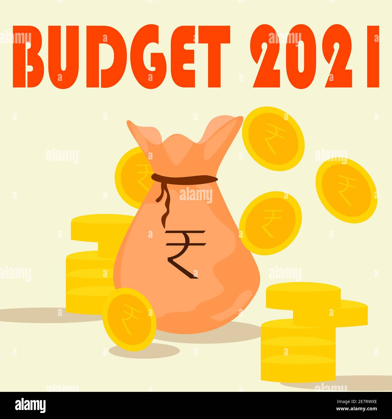 Union Budget of Indian 2021, Concept of Indian Union Budget. Union ...