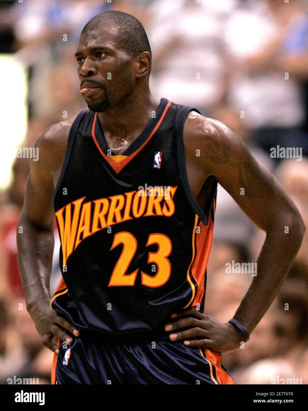 Golden State Warriors Jason Richardson Reacts During Their Loss To The Utah Jazz In Game 1 Of Their Nba Western Conference Semifinals Basketball Game In Salt Lake City Utah May 7 07