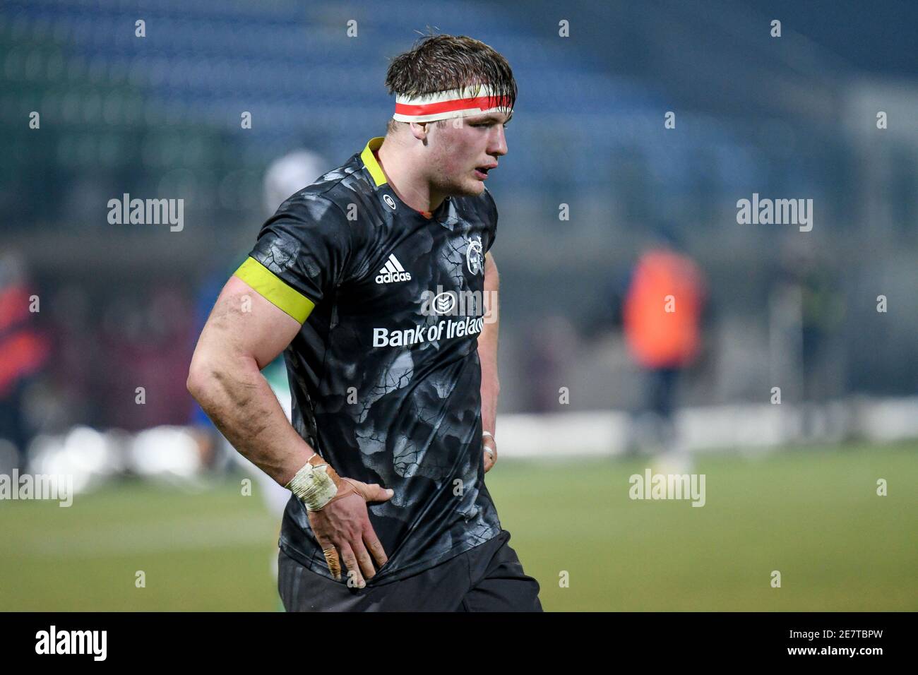 Treviso, Italy. 30th Jan, 2021. Gavin Coombes (Munster) during Benetton  Treviso vs Munster Rugby, Rugby Guinness Pro 14 match in Treviso, Italy,  January 30 2021 Credit: Independent Photo Agency/Alamy Live News Stock  Photo - Alamy
