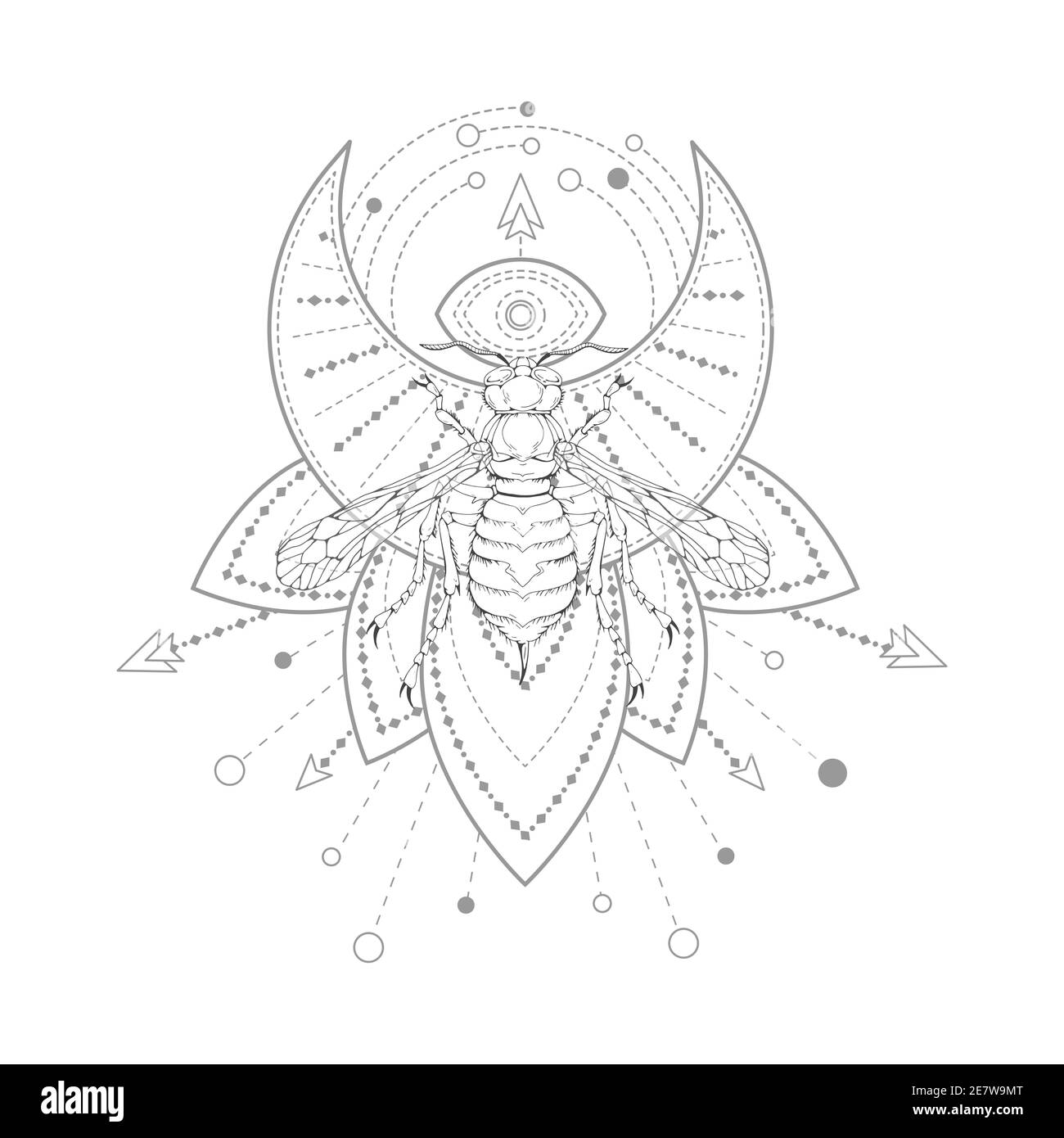 Gandalf Tattoo - Small tattoos // Wasp / 533