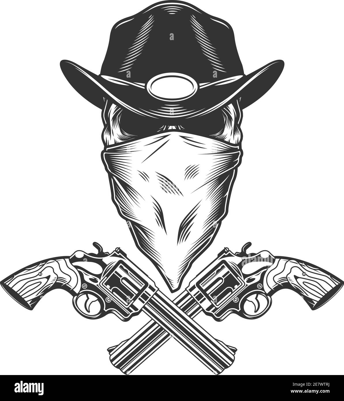 Sheriff Wild West Black and White Stock Photos & Images - Alamy