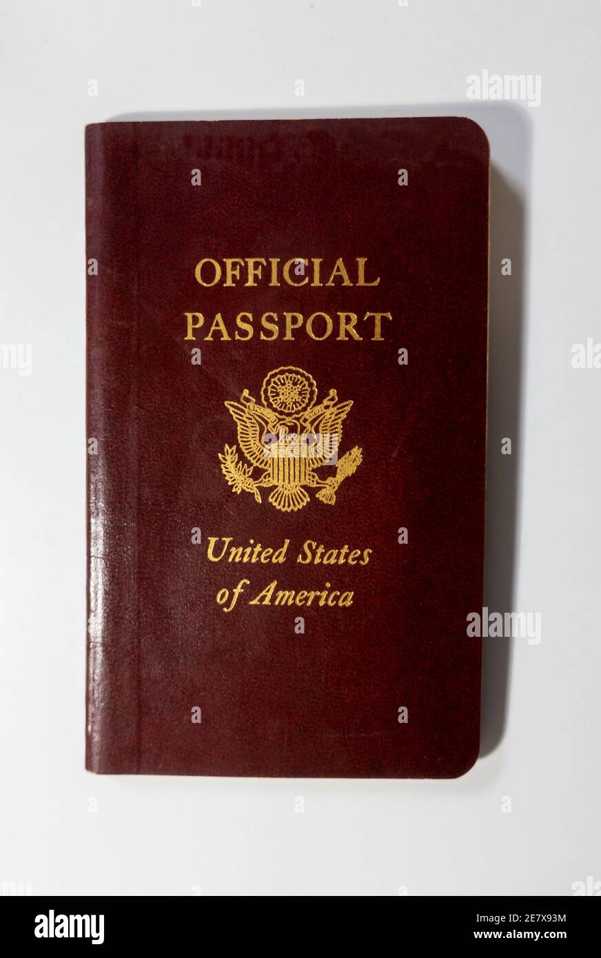 Official us government passport stock photo alamy