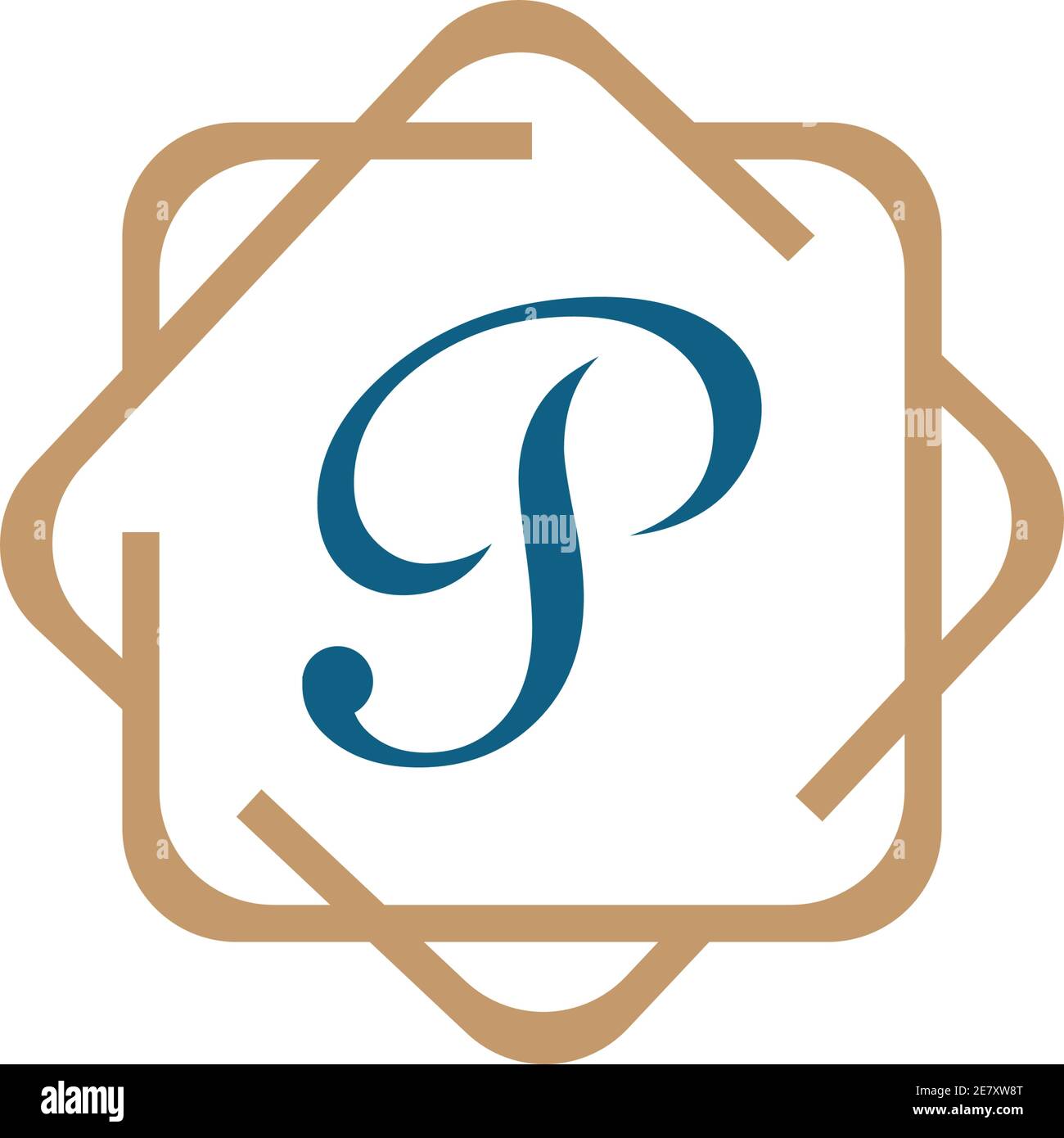 Letter P Business corporate abstract unity vector logo design template ...
