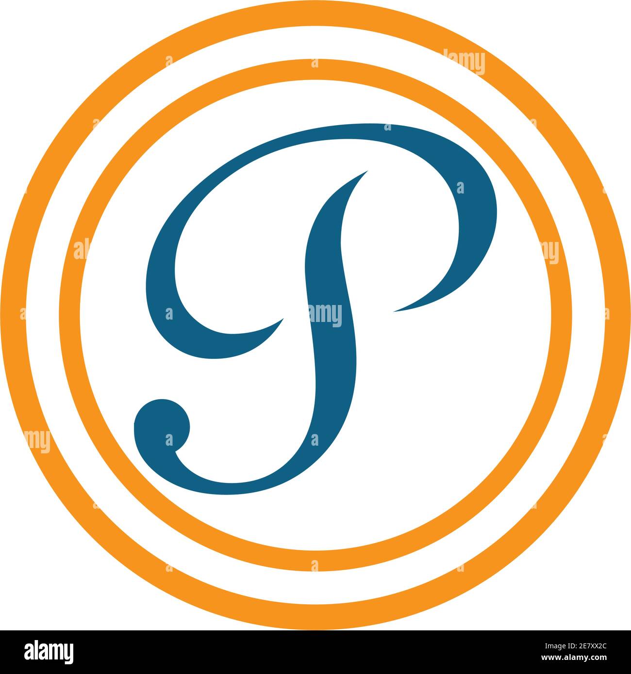 Letter P Business corporate abstract unity vector logo design template ...