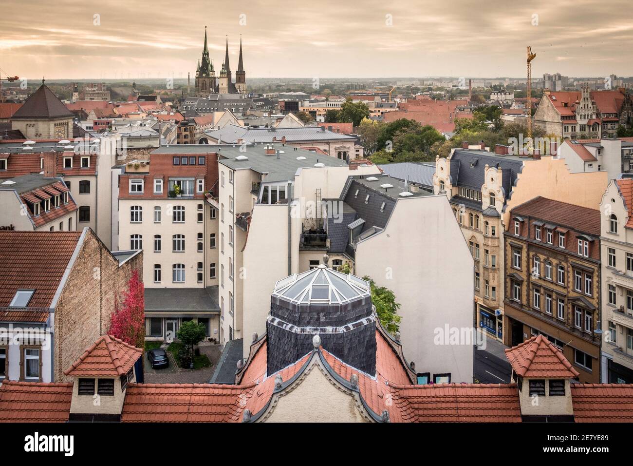 Das Stadtbad ist ein Hallenbad in Halle (Saale). Es ist die älteste Schwimmsportstätte der Stadt. Stock Photo