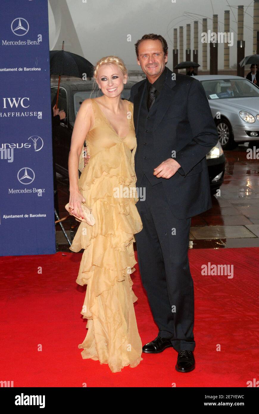 German actress Jenny ElversElbertzhagen and her husband Goetz