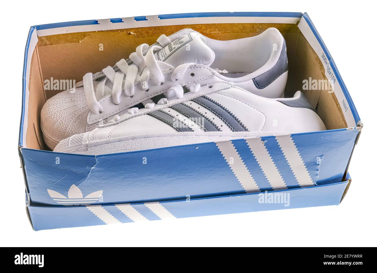 White trainers hi-res stock photography and images - Alamy