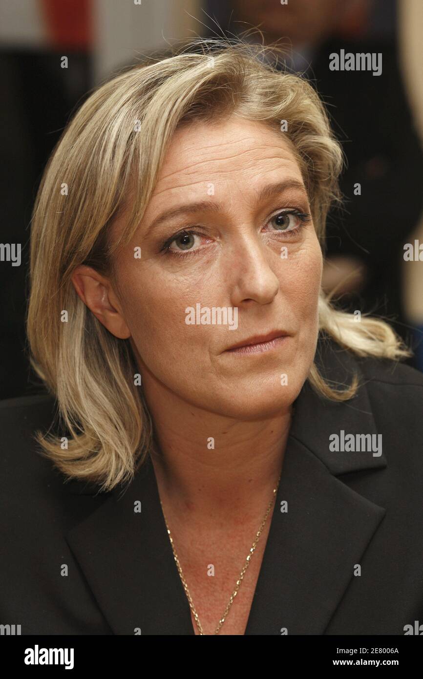 Marine Le Pen, daughter and spokeperson of Front National leader and