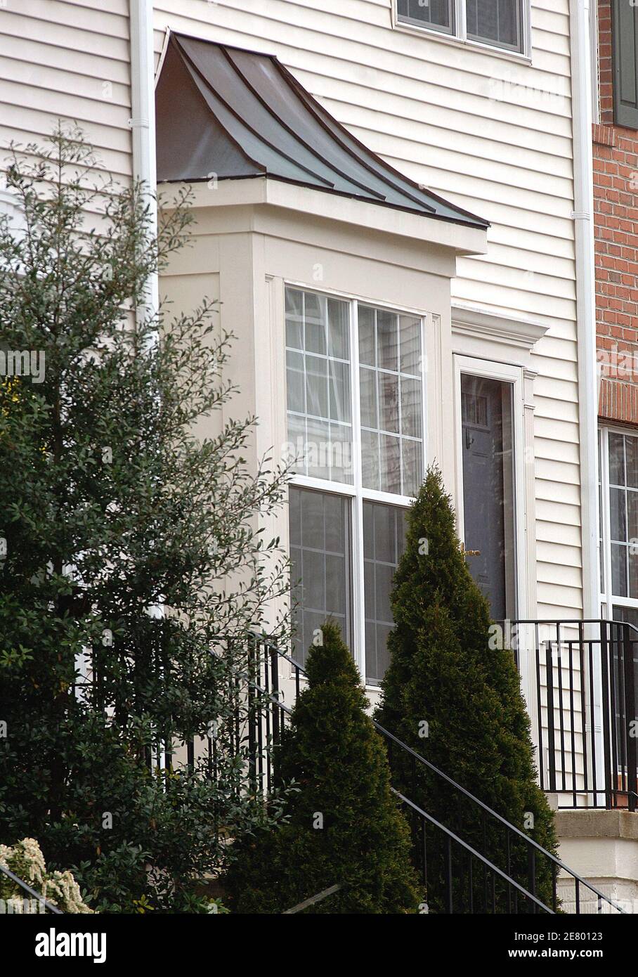A view of the townhouse where Cho Seung-Hui lived in Centreville, VA, USA on April 18, 2007. Officials have named Seung-Hui, the 23-year-old South Korean native, as the suspect in the killing rampage at Virginia Tech yesterday killing 32 and self. Photo by Olivier Douliery/ABACAPRESS.COM Stock Photo