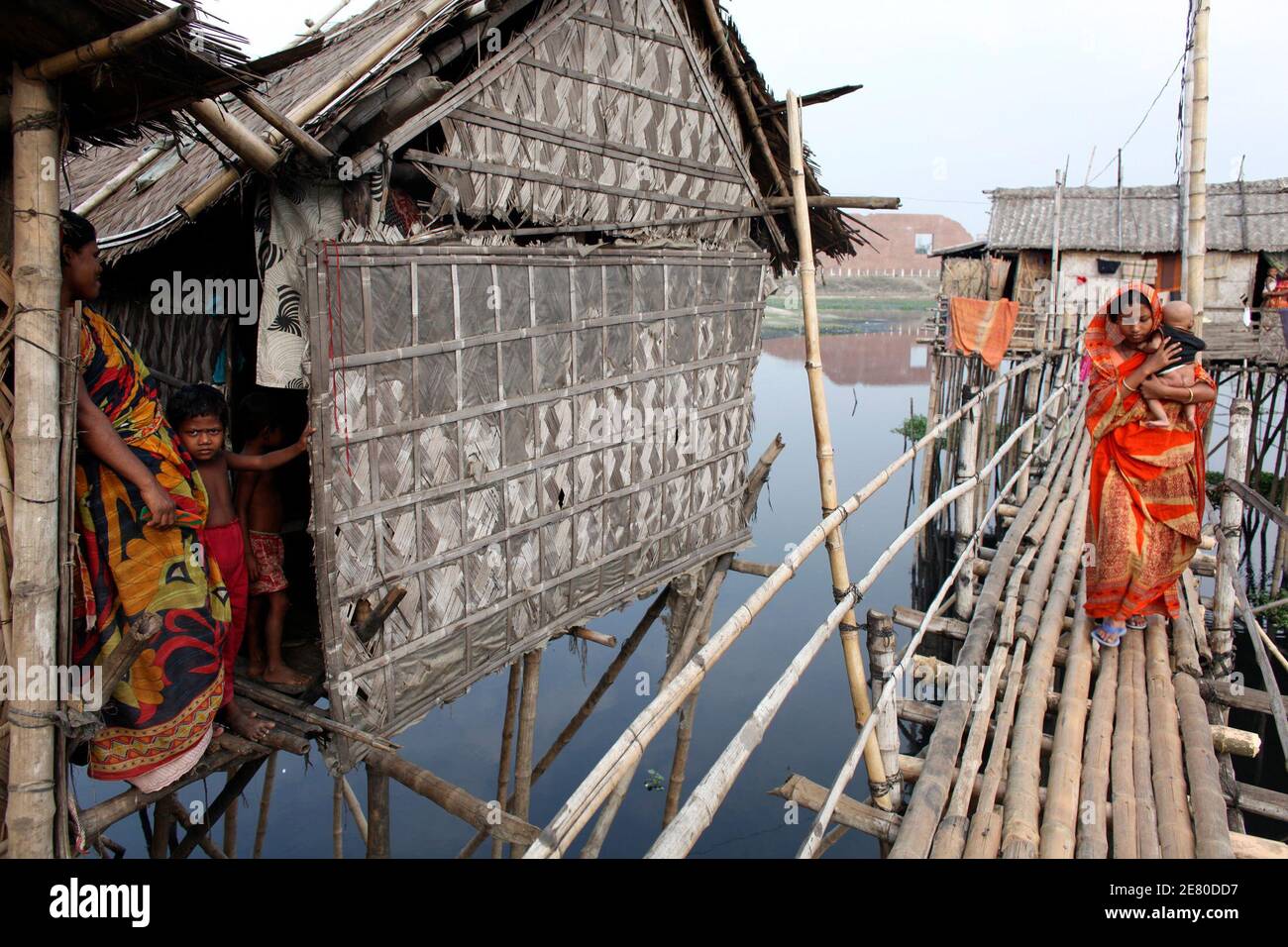 Bangladesh stilts house hires stock photography and images Alamy