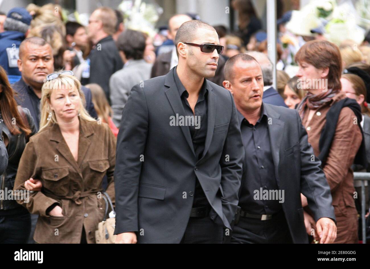 Star Academy winner Gregory Lemarchal's funeral service Chambery