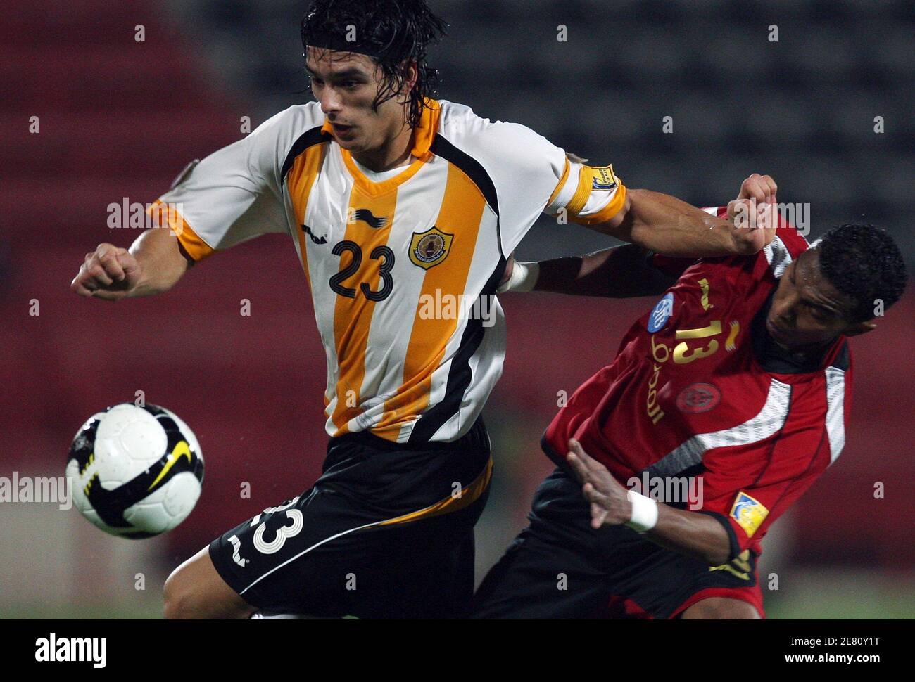 Al Rayyan S Mustafa Abdi R Fights For The Ball With Qatar S Sebastian Soria During The Qatar Stars League Soccer Match In Doha September 26 08 Reuters Fadi Al Assaad Qatar Stock Photo Alamy Al Rayyan S Mustafa Abdi R Fights For The Ball With Qatar S Sebastian Soria During The Qatar Stars League Soccer Match In Doha September 26 08 Reuters Fadi Al Assaad Qatar Stock Photo Alamy