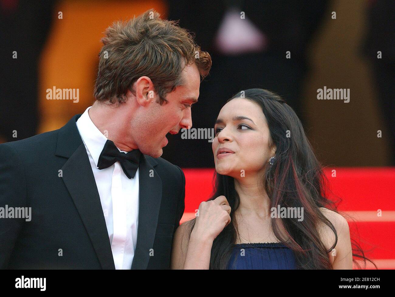 Jude Law and Norah Jones arrive to the screening of Wong Kar Wai's film 'My  Blueberry Nights' presented in competition and opening the 60th Cannes  International Film Festival, France on May 16,